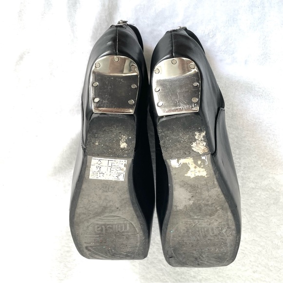 Miista Black Platform / Wedge Booties size 5 - Picture 6 of 7